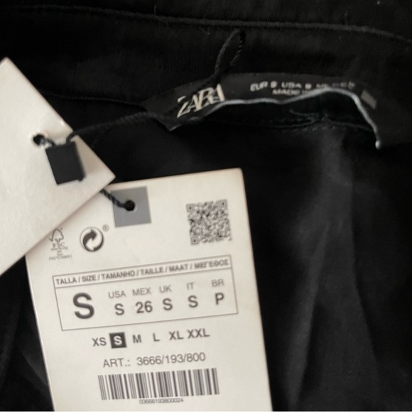 NWT Zara Women Dress Size S - Picture 8 of 8